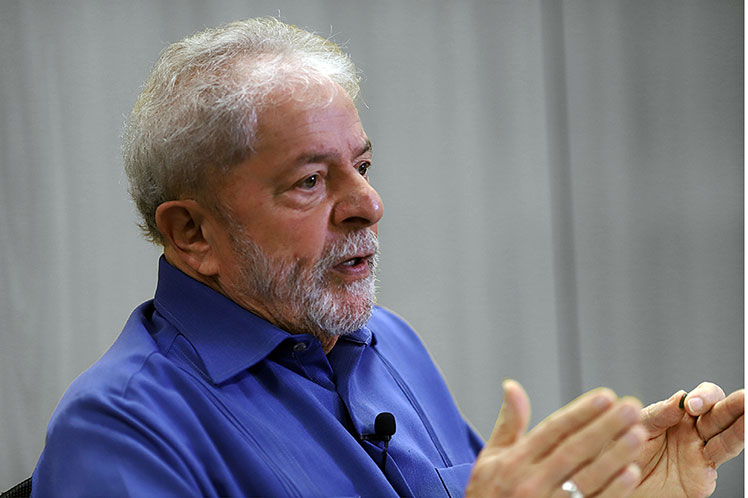 Lula with the desire to be president of Brazil