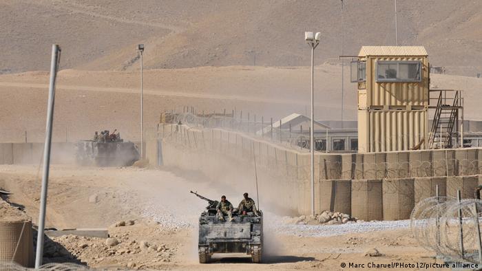 M113 vehicles in Afghanistan.