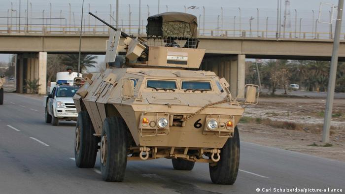 An M1117 aircraft roamed the streets of Iraq in 2007.