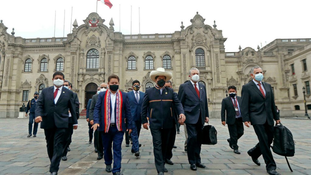 Peru's Congress decides whether to vote of confidence in the Castillo government