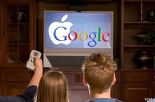 Apple and Google want to bring network content into the living room of our house.
