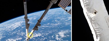 Space debris is a problem: a small object in orbit has damaged the International Space Station