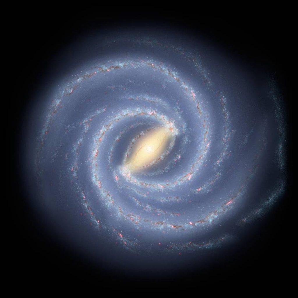NASA discovers a "fracture" in one of the spiral arms of the Milky Way