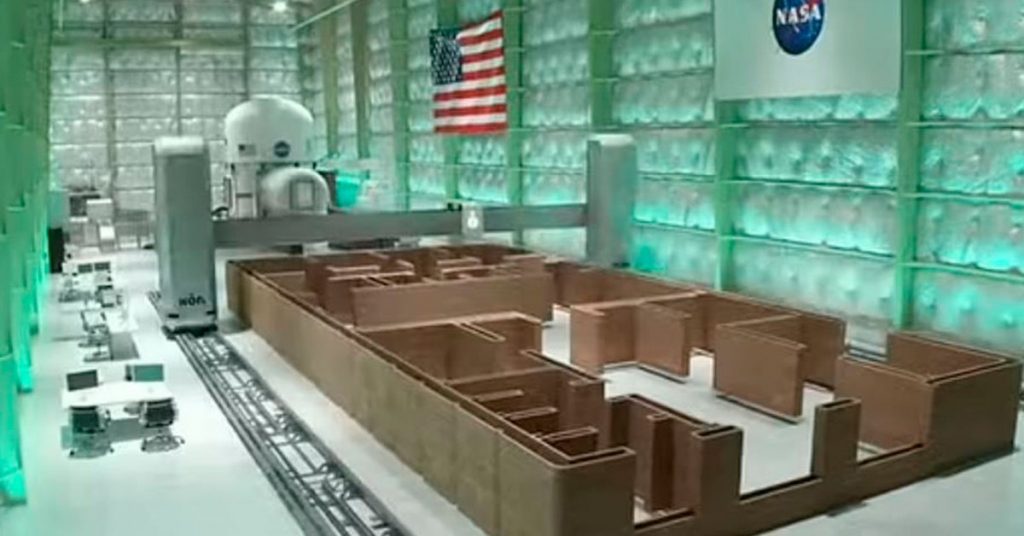 This is Mars Dune Alpha, the training stage for astronauts who want to travel to Mars