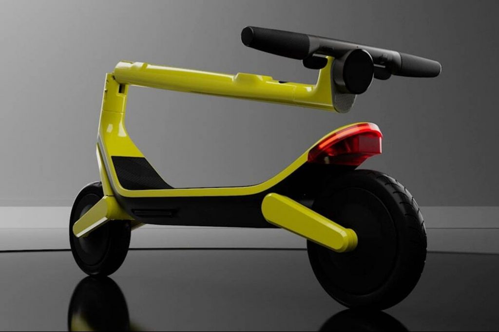 They launch an electric scooter that plays music and avoids obstacles