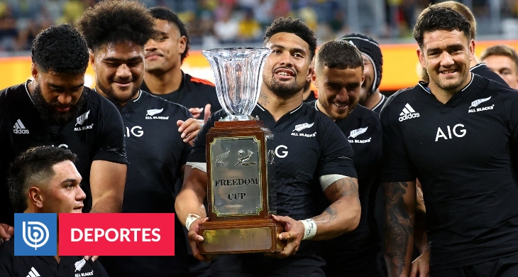 New Zealand won the rugby title by defeating South Africa