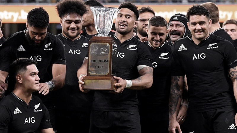 New Zealand beat South Africa 19-17 and become the 2021 Rugby Championship - Peel Champion