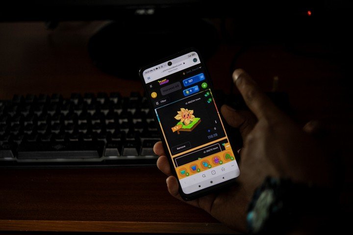 Cryptocurrency-based games are the most popular.  Photo by AFP