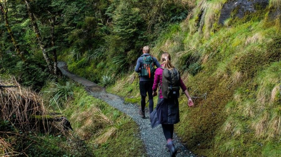 Three hiking trails in New Zealand