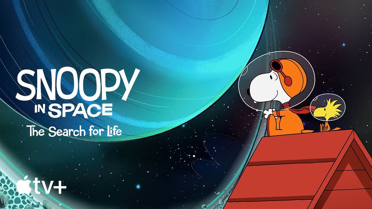 Snoopy in space