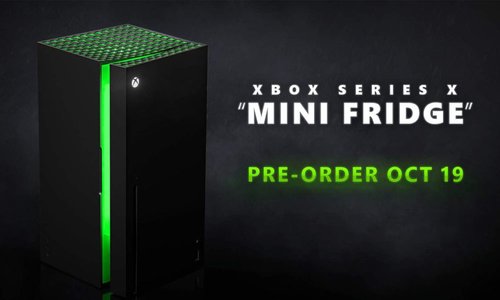 Xbox Series X mini-nevera fridge
