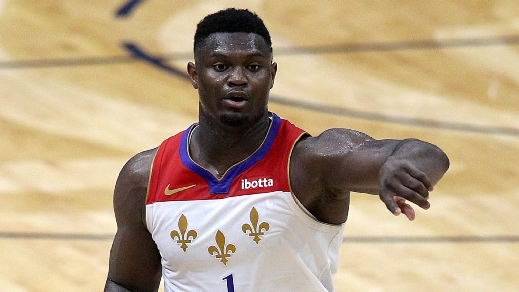 Zion Williamson is progressing in his recovery, but he will be out for at least two to three weeks