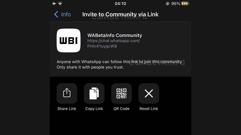 WhatsApp community icons