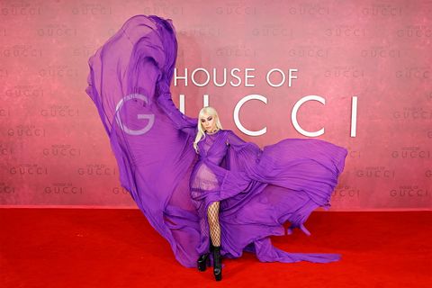 Lady Gaga at the Gucci premiere