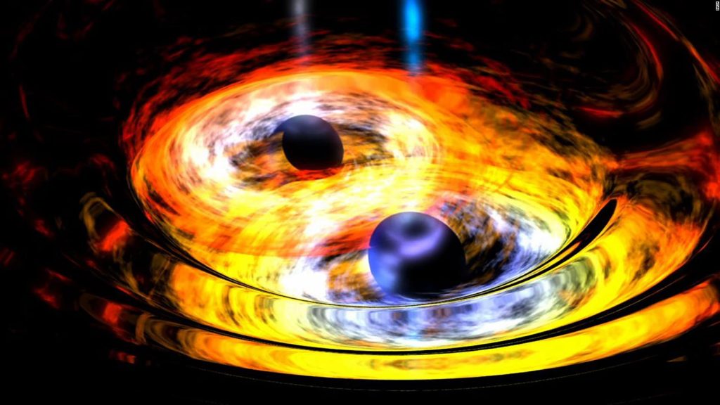 Unpublished tsunami of gravitational waves in space