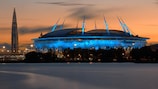 This season's final will be played in Saint Petersburg