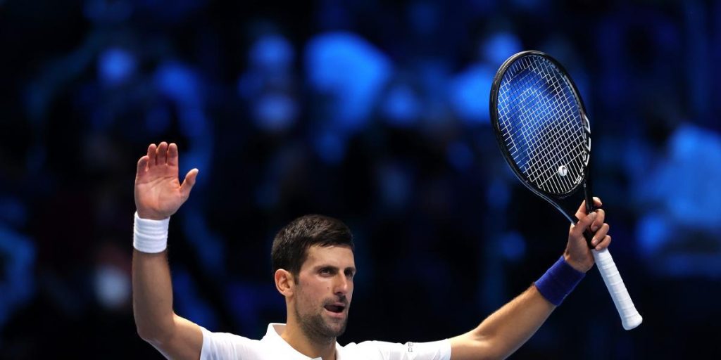Djokovic ends the league with three wins