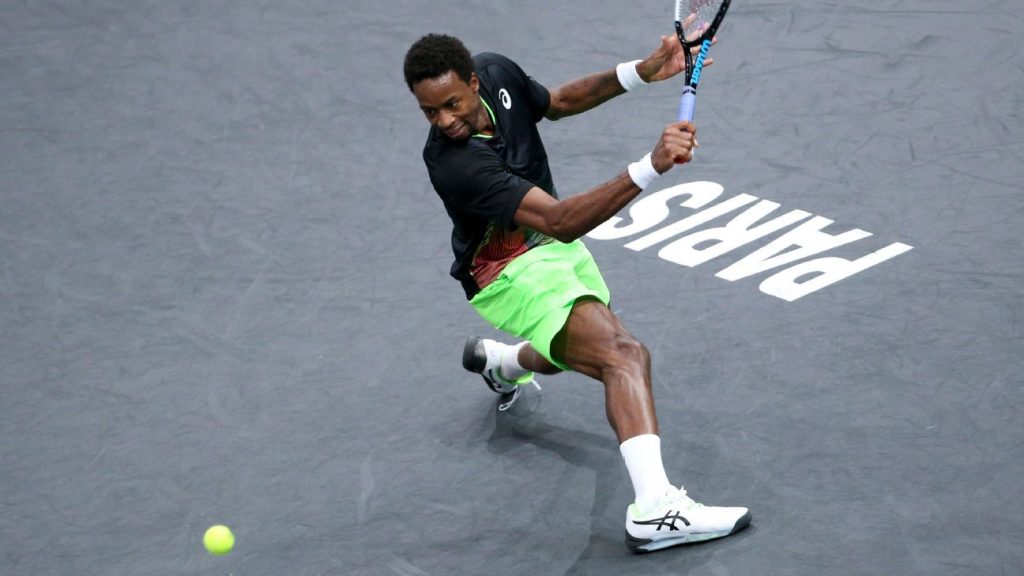 Monfils did not appear and Djokovic progressed without playing