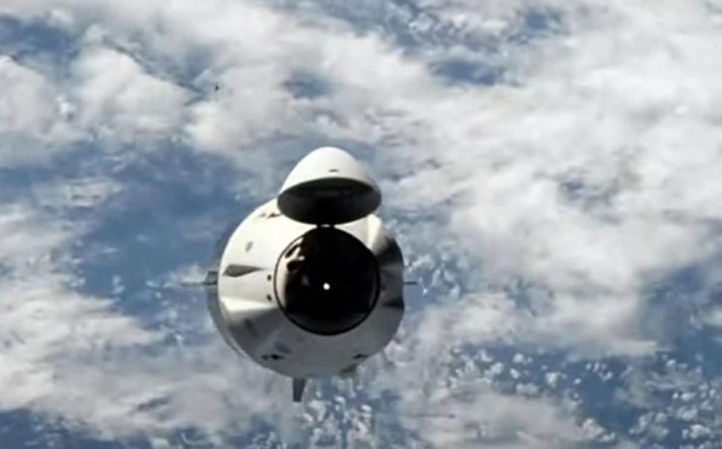 La cápsula salió de la Estación Espacial Internacional. (AFP)