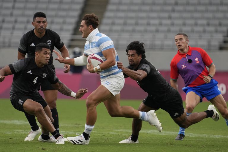 TOKYO 2020: Argentina's Rodrigo Iskro has been ousted from the Boomas 7s by New Zealand's Reagan Ware and Edin Nano-Ceduro. 