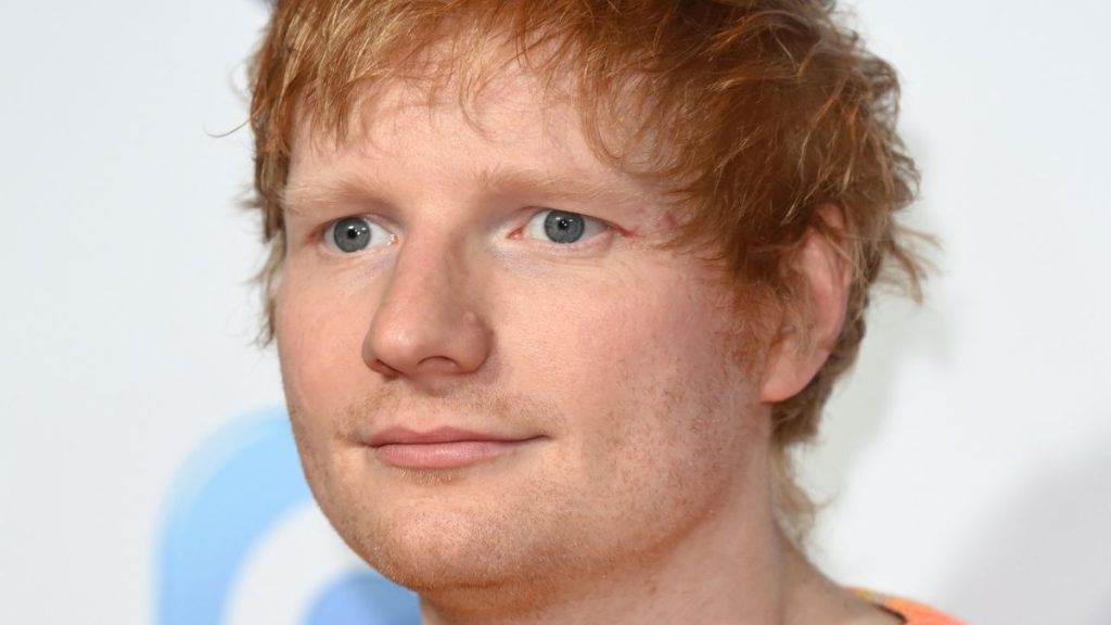 Billionaire record by singer Ed Sheeran