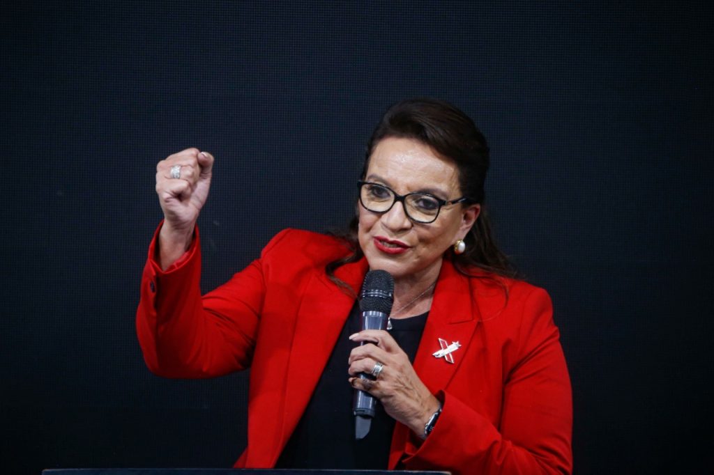 Xiomara Castro exceeded 1,400,000 votes with more than 80% of the votes