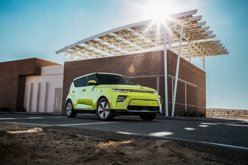 Analysis of the Kia Soul electric offer for the month of January 2022