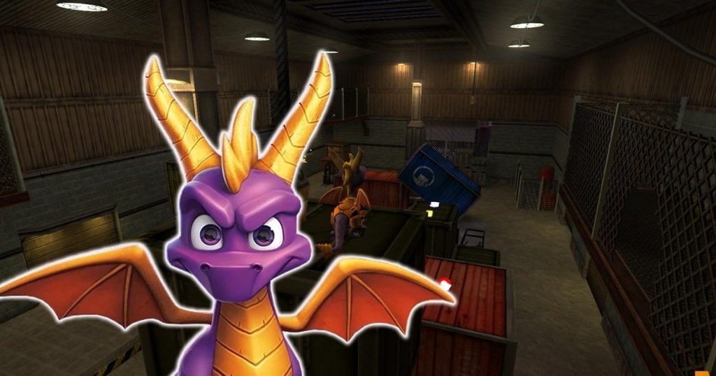 The funny mod lets you play Half-Life as Spyro