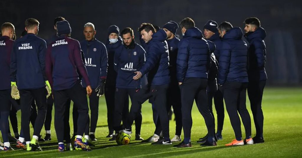 An alert in Paris Saint-Germain for five cases of Corona virus in the return to team training
