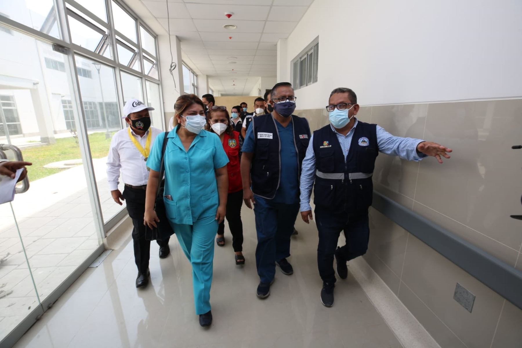 The regional hospital is currently in the implementation of 96% of the infrastructure and 100% of the equipment.  It should be noted that this hospital is characterized by the characteristics of a center from the first to the fourth level.  Photo: Mensa