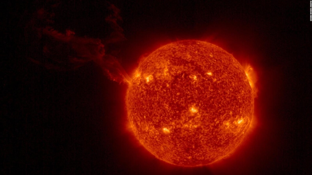 An unprecedented image of the largest solar flare