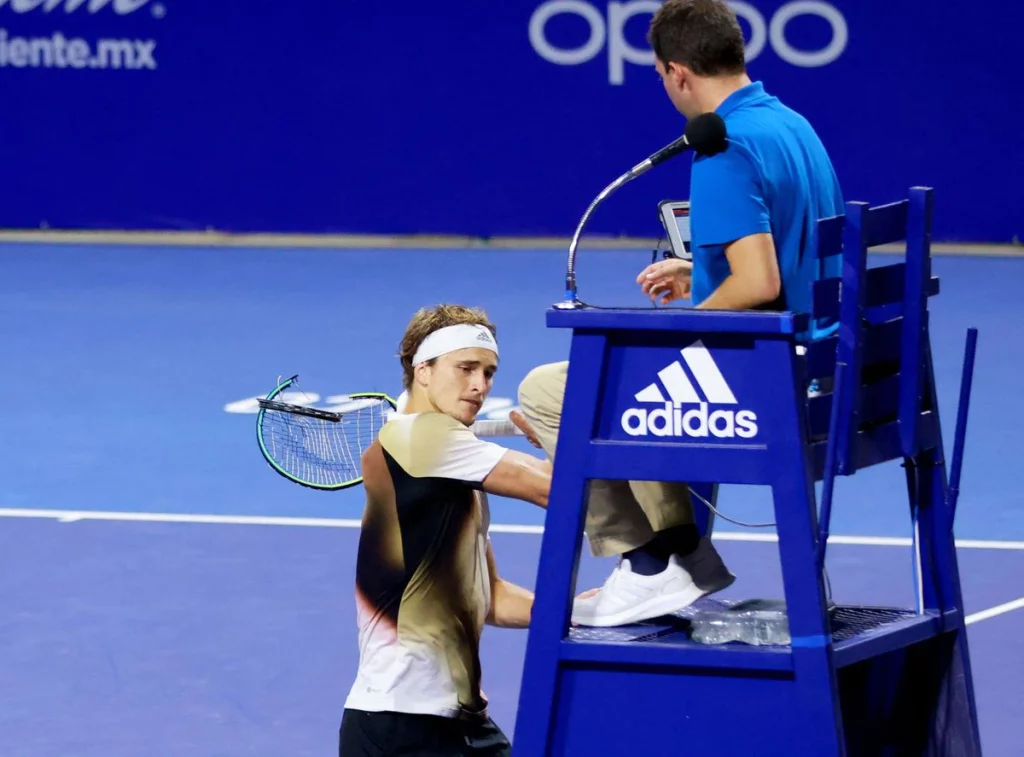 Acapulco 2022: €35,000 fine for Zverev for rackets on the referee's chair in Acapulco |  Sports
