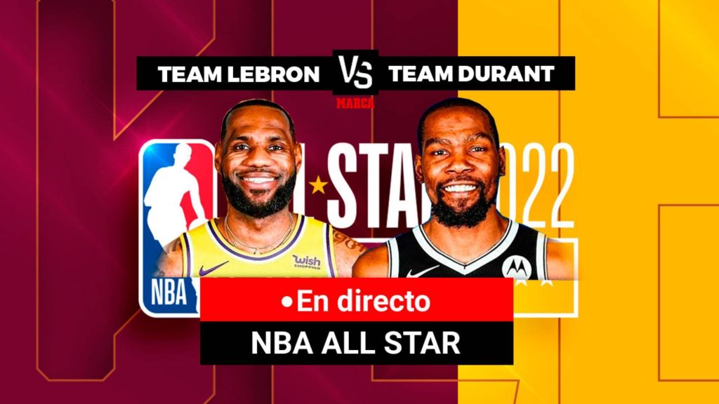 All Star 2022 Live: Team LeBron vs Team Durant |  2022 NBA All-Stars