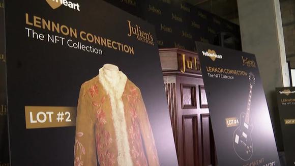 NFT Beatles memorabilia auction raises $158,000