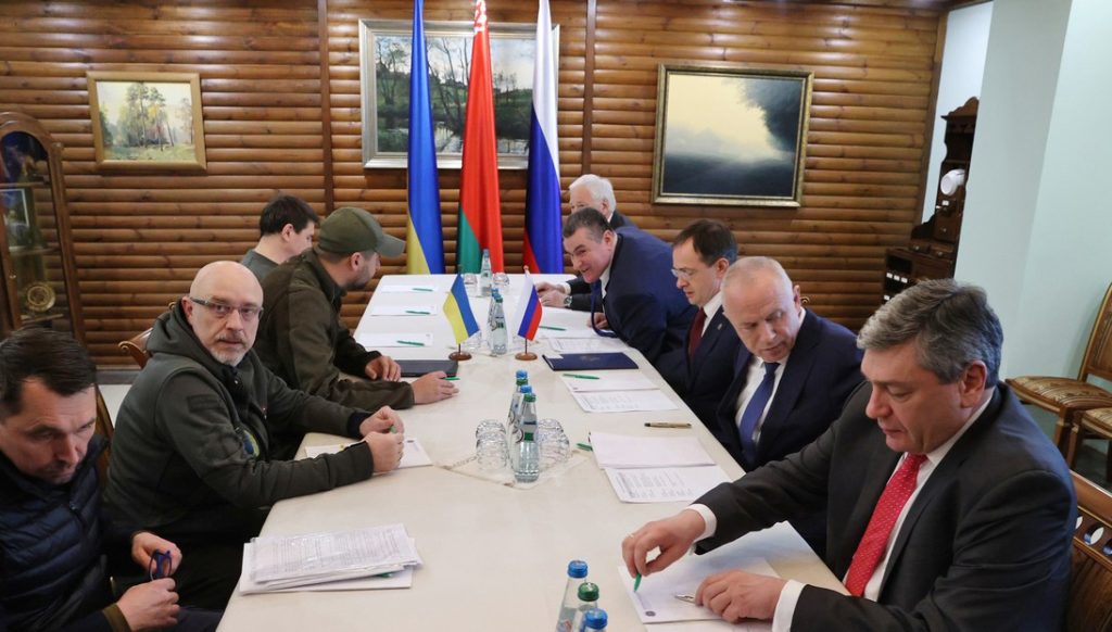 Third round of negotiations between Russia and Ukraine kicks off