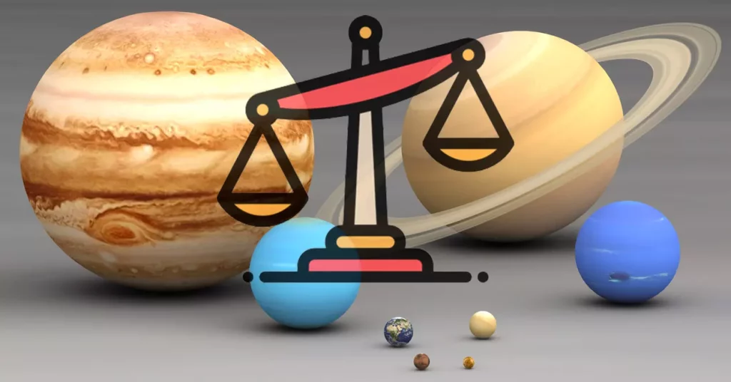 This is how planets are weighed