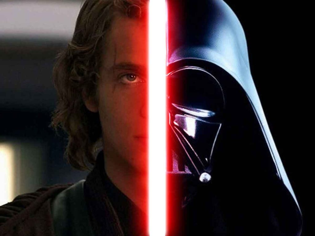 Hayden Christensen como Darth Vader