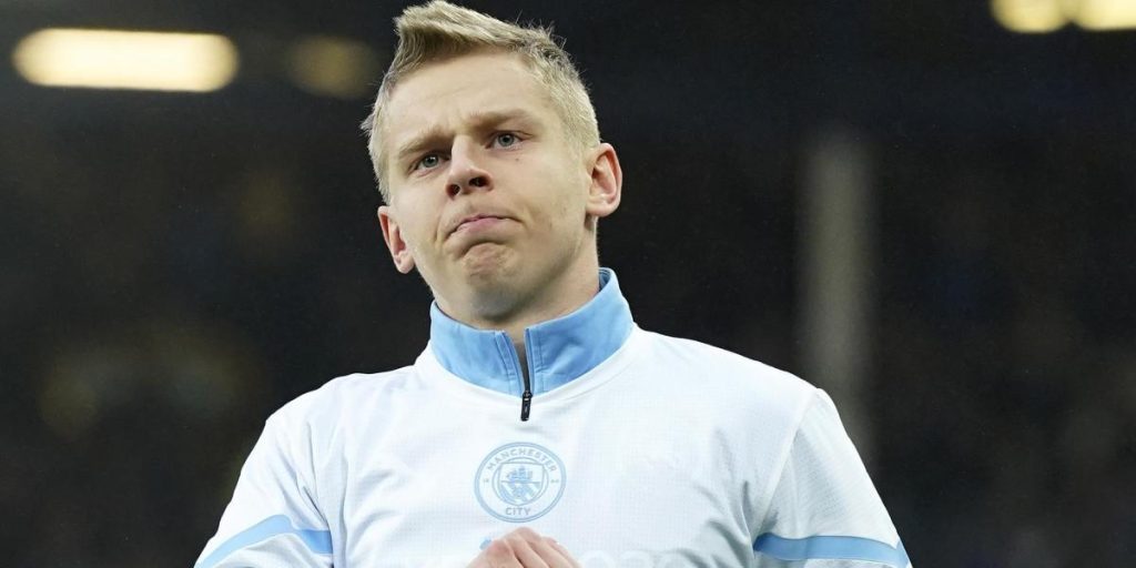 "We are all with Zinchenko, who represents his country."