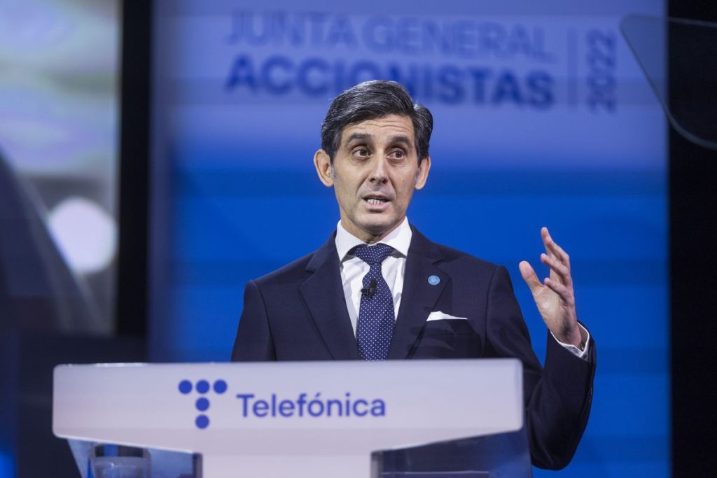 Palette defends his six years at the helm of Telefónica: 'We are bigger than Netflix or Twitter' |  Economie