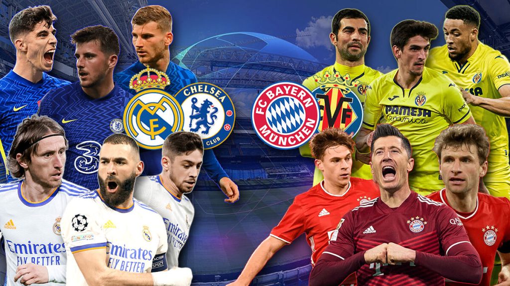 Champions League: Real Madrid - Chelsea and Bayern vs Villarreal Live broadcast: reactions and controversy