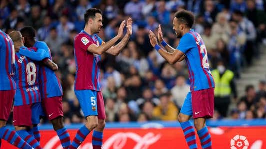 Real Sociedad match summary.  Barcelona in La Liga 2021-2022: video, goals and statistics