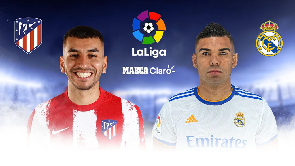 Today's matches: Atletico Madrid - Real Madrid.  Summary, goals and result of today's match 35 of LaLiga Espaola