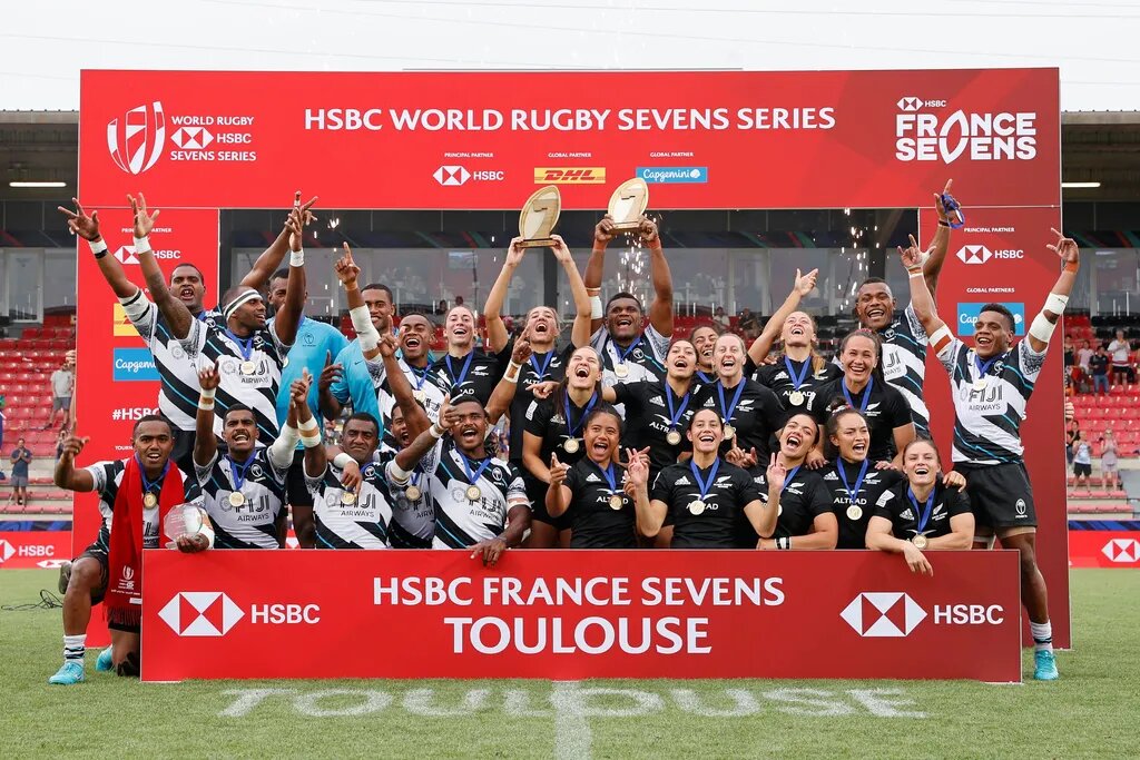 Fiji and New Zealand are HSBC France Sevens champions