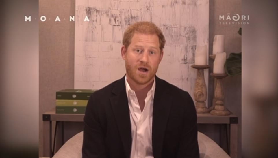 Prince Harry Maori has chosen to speak the language to announce a new project in New Zealand today