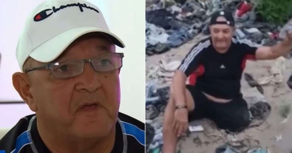 The Cuban father who crossed the Rio Grande on the leg is grateful to be alive