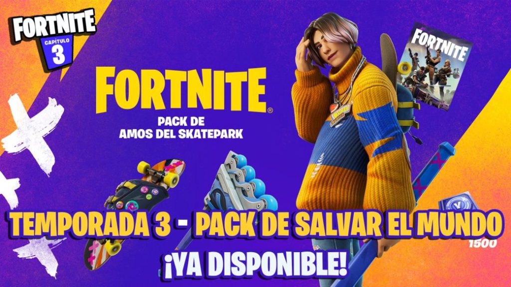 Fortnite Season 3: Toni's Save the World bundle is now available