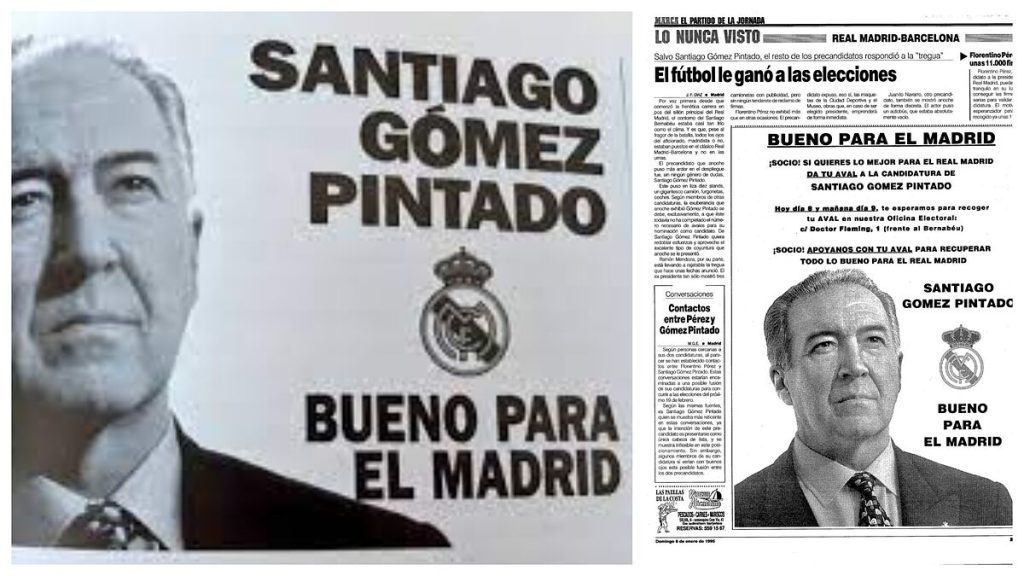 Real Madrid: Legendary presidential candidate Santiago Gómez Pintado dies with song "Good for Madrid"