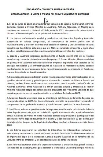 Spain-New Zealand Report (June 28, 2022)