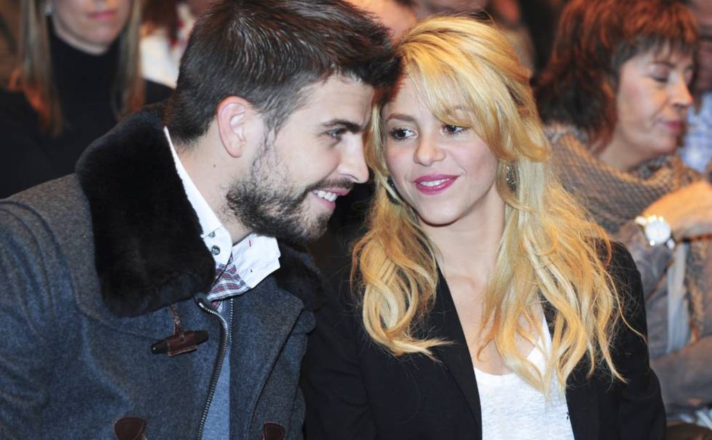 Gerard Piqué y Shakira en Barcelona, en 2011