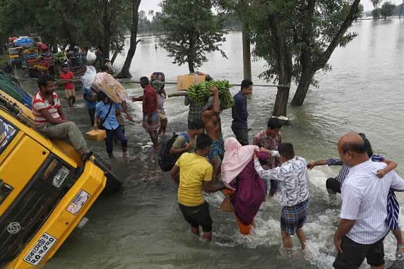 More than seven million people reported affected by floods in Bangladesh